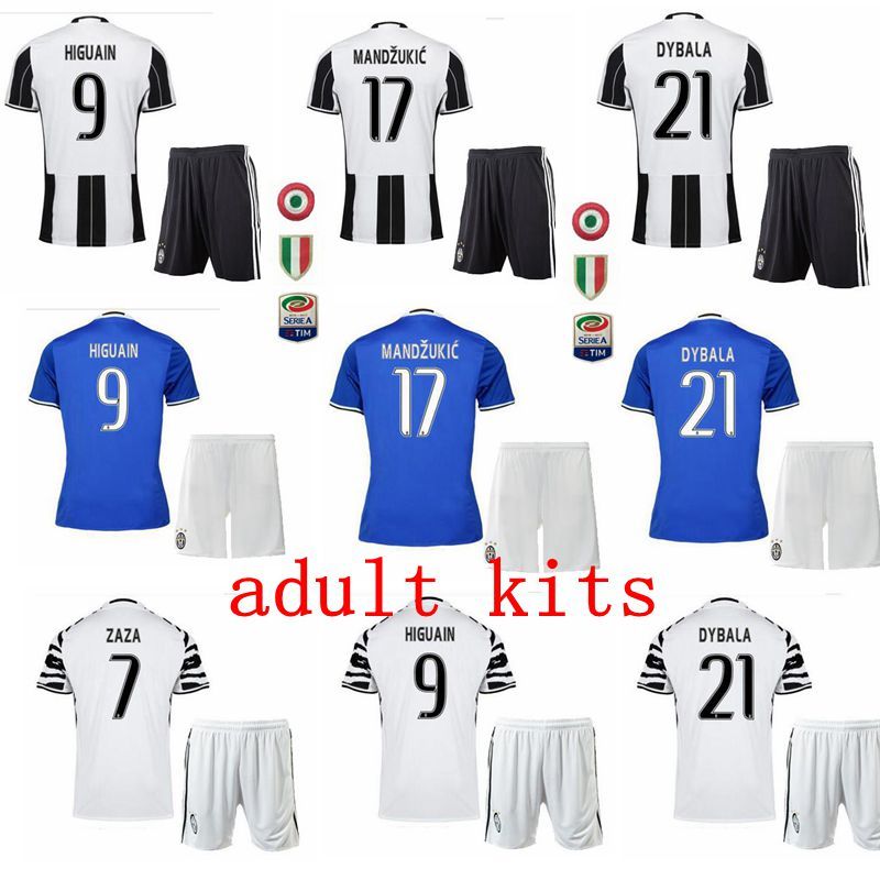 2020 Fast Uniforms Kit Soccer Jersey #1 BUFFON 9# Higuain ...
