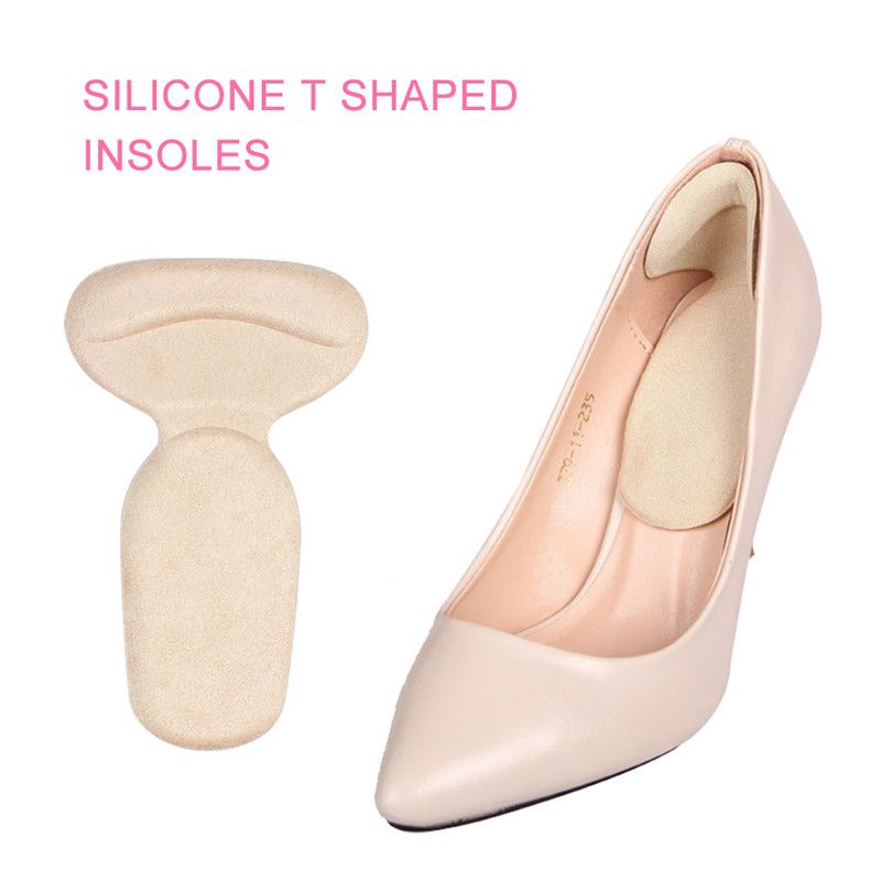 Slip T-Shape Cushion Shoe Pads High Heel Insole Insert Insole Foot Protector