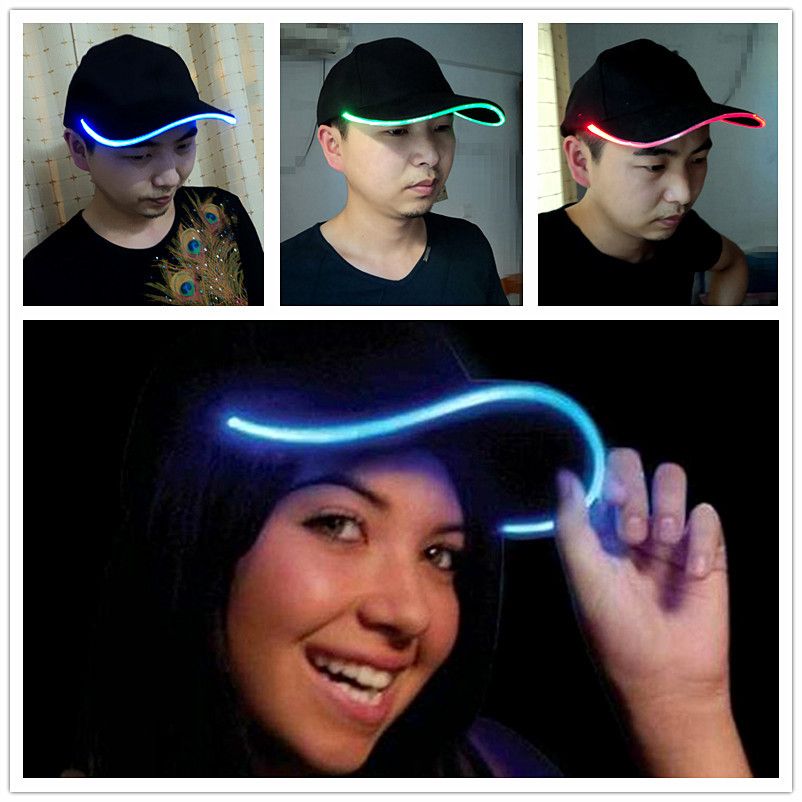 ball cap with led lights
