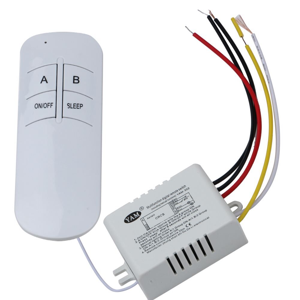 2018 High Quality 220v 1 2 3 Way Creative Wireless Led Lamp High Quality 220v 1 2 3 Way Creative Wireless Led Lamp Light Remote