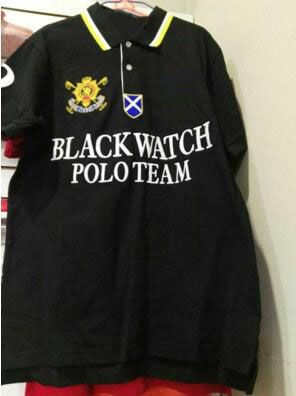 black watch polo team shirts
