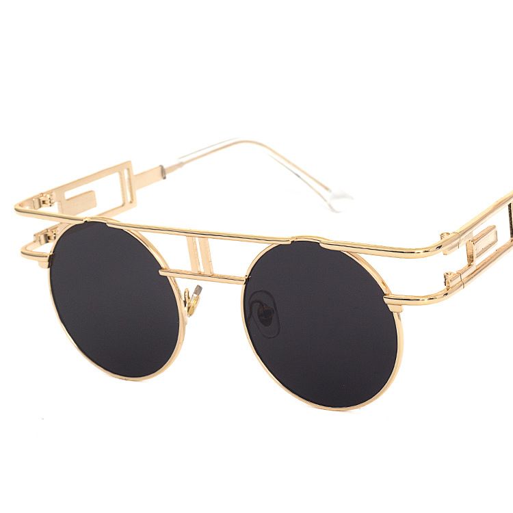 Moda Steampunk Occhiali Uomo Donna Round Vintage Hippie Occhiali Da Sole  Steampunk Goggles Gothic Retro Eyewear UV400 Protection Da 5,99 € | DHgate  Italy