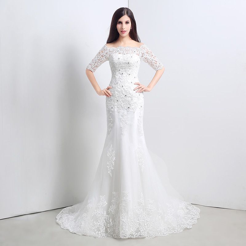 long frocks in white colour