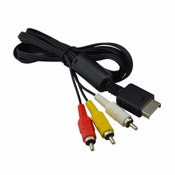 A Audio Video AV Cable To RCA For PlayStation For PS3 For Sony Full