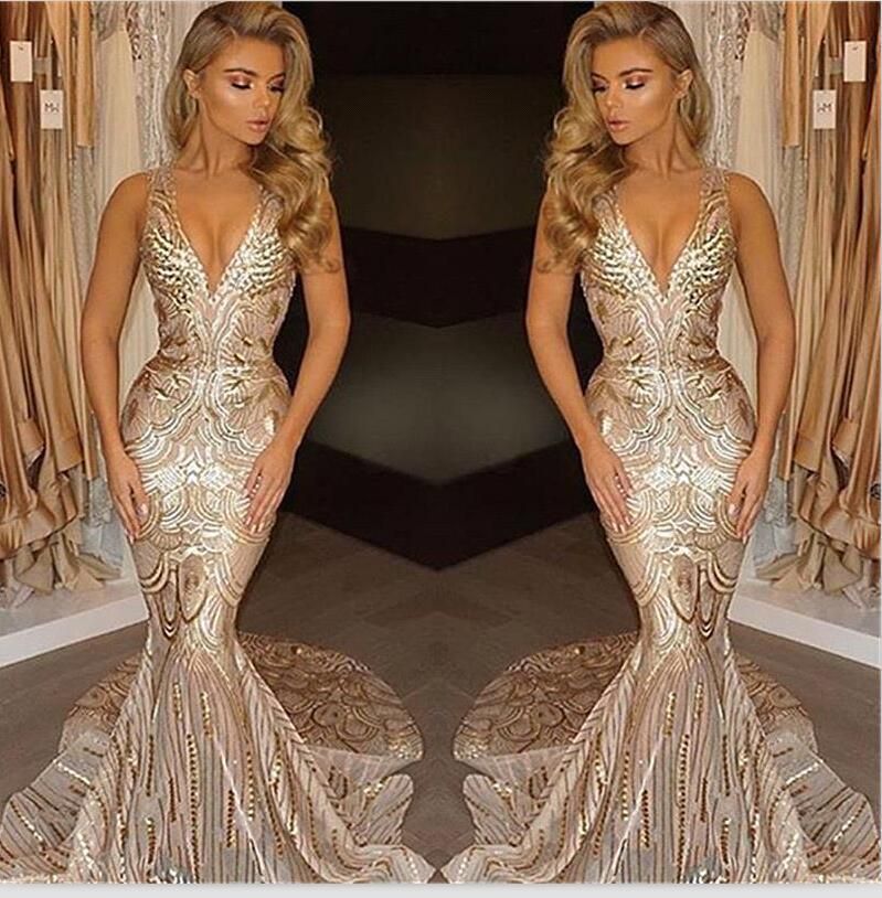 gold occasion dresses
