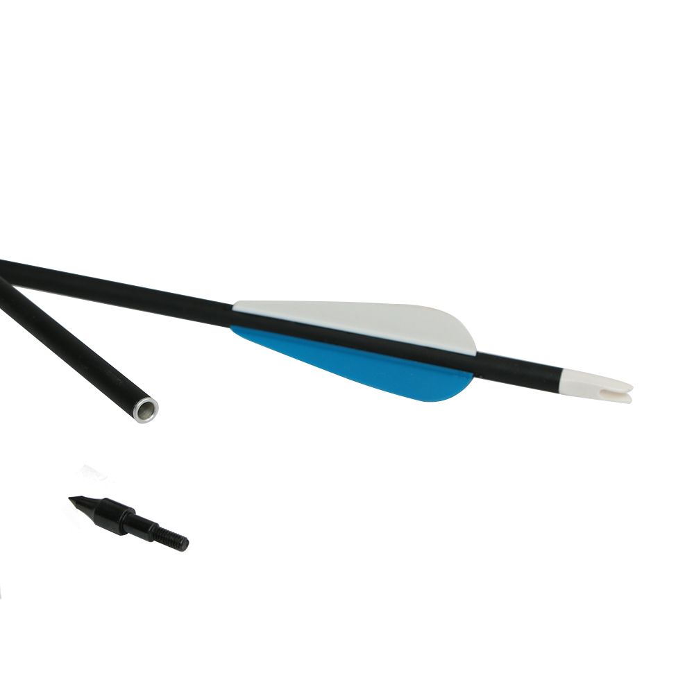 2021 Archery Hunting Target Plastic Vanes 31inch Mix Carbon Arrows With