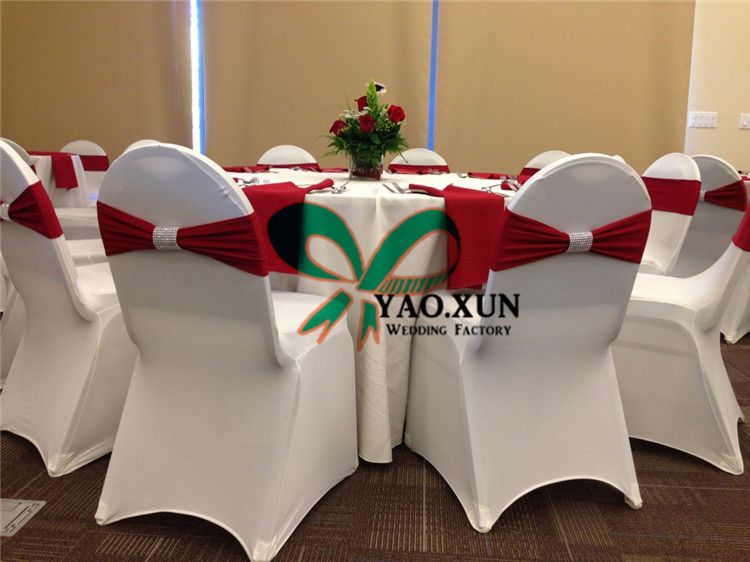 Red Color Lycra Spandex Chair Band Chair Sash With Good Looking Buckle For Wedding Chair Cover Wedding Dress Accessories Belt Custom Graduation Sashes From Yaoxun5825 21 36 Dhgate Com
