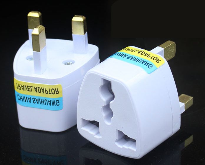 UK Travel Adapter Universal To United Kingdom Foreign Socket Converter