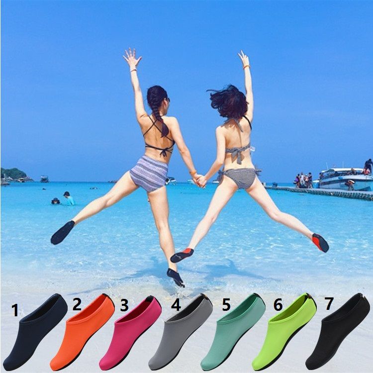 Unisex Barefoot Water Skin Shoes Aqua Socks Slip on Beach Swim Sports Surf Yoga
