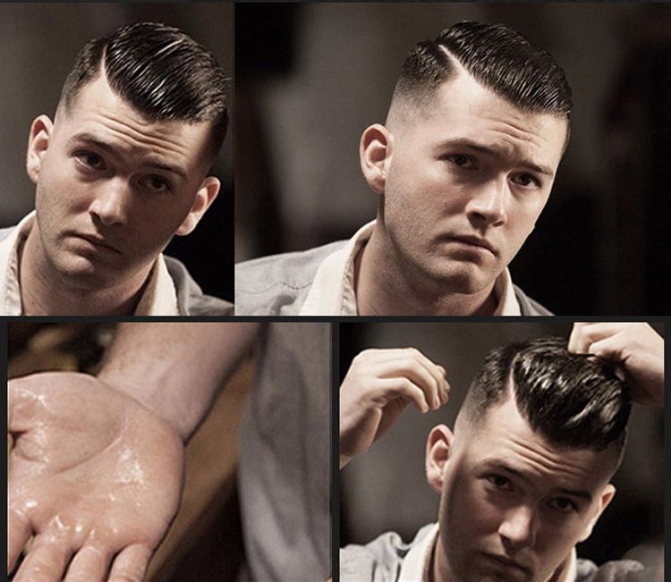 2019 Hot Selling Retro Strong Hold Style Hair Pomade Wax Oil Mud