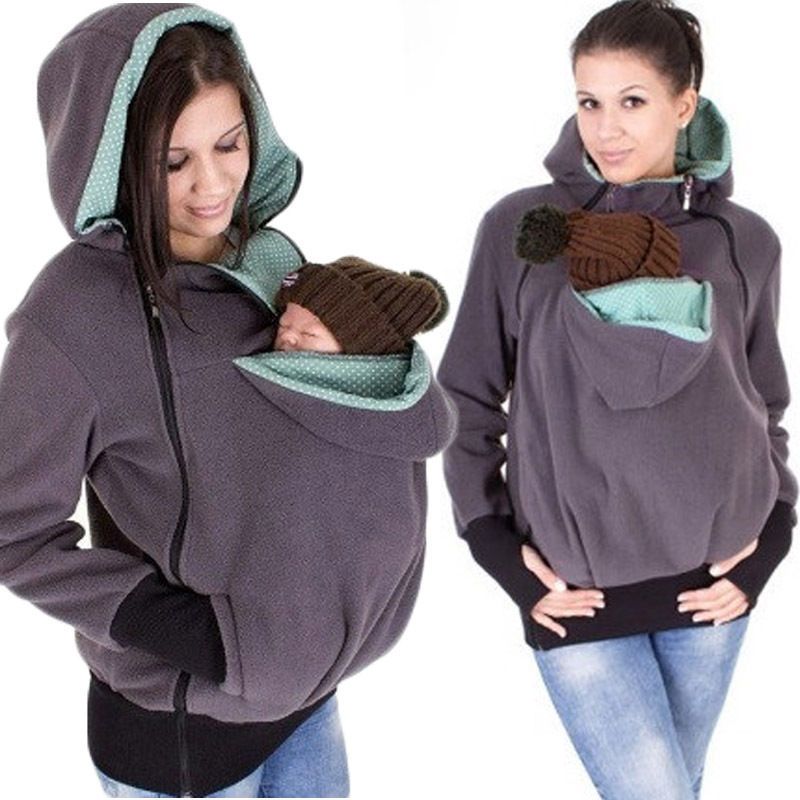 kangaroo hoodie baby carrier