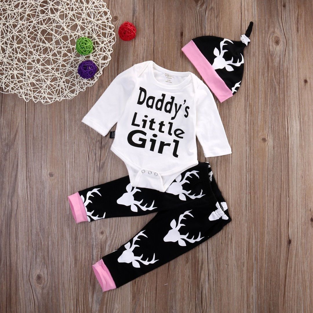 daddy's little girl baby clothes