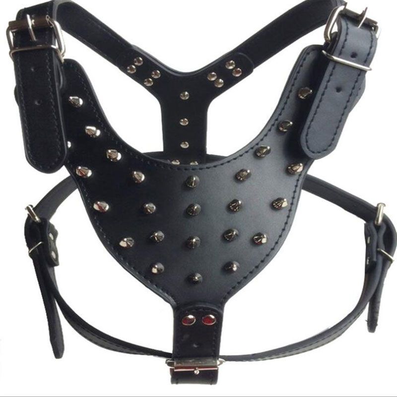 satin al buyuk kopekler yuksek kalite pu deri kosum takimi percinleme pet kopek yaka kosum takimlari pitbull icin soguk tl1 020 93 tr dhgate com