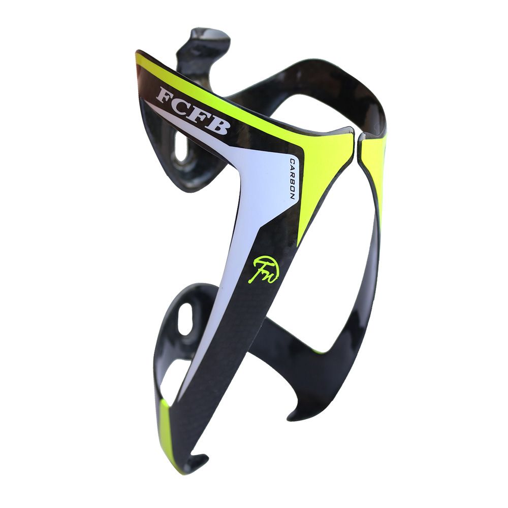 Carbon Fiber 3K MTB Mountain Road Bike Bicycle Water Bottle Holder Rack Cage 26g