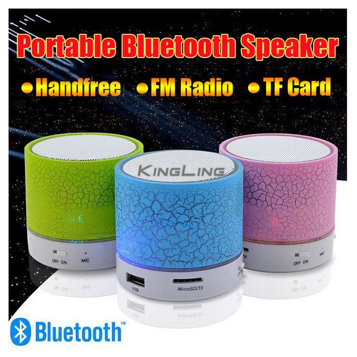 speaker bluetooth led