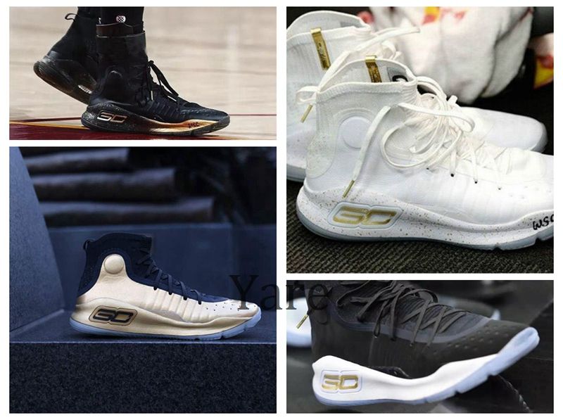 stephen curry shoes 4 gold men