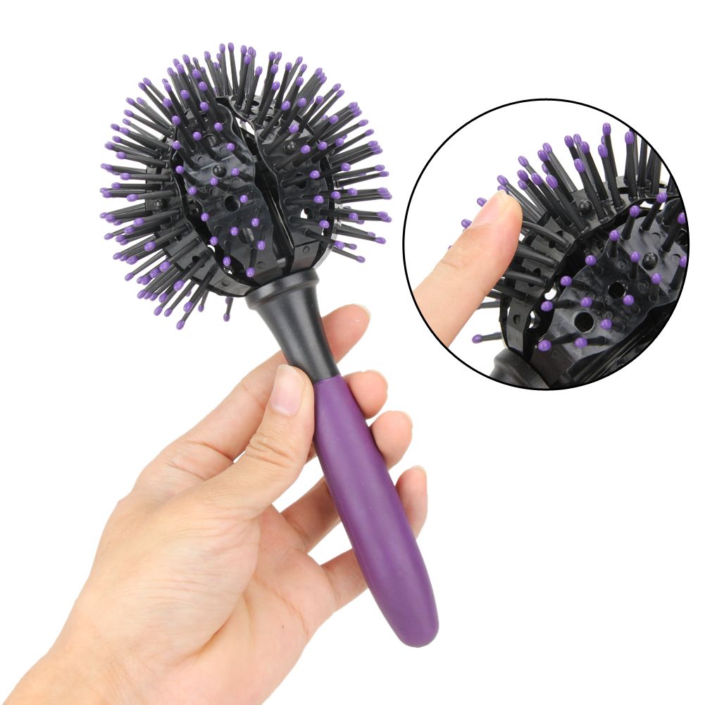 360 Degree Ball Styling Curl 3d Ball Shape Hair Brushes Make Up