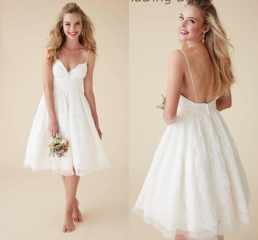 inexpensive short wedding dresses