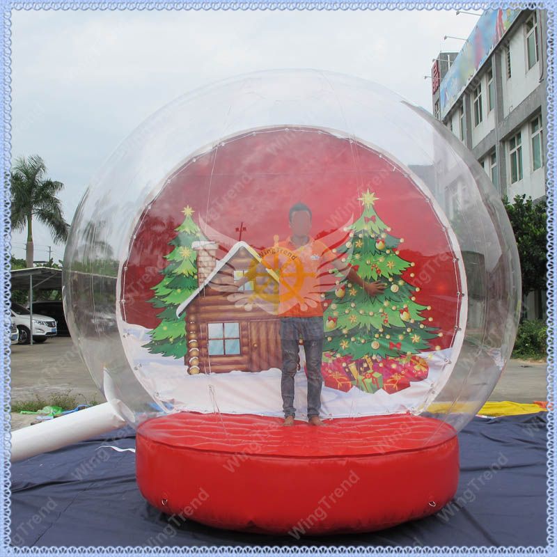 Inflatable Snow Globe,Giant Snow Globe Inflatable Dome For Christmas