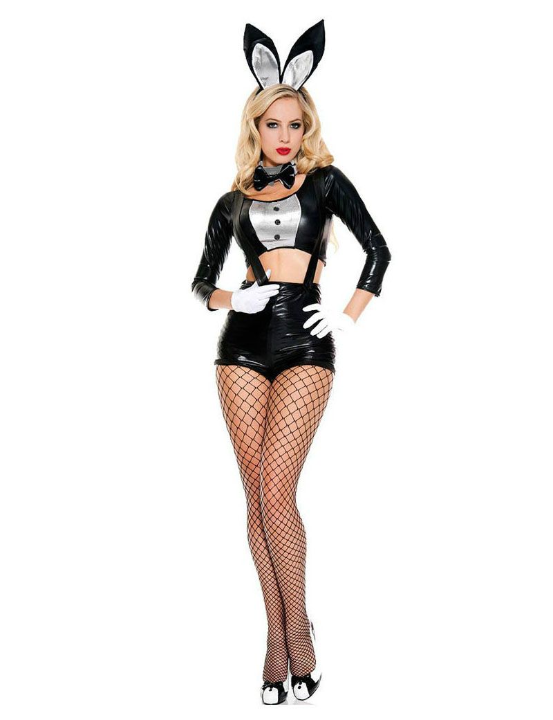 satin al cadilar bayrami paskalya bunny kiz kostum kadin tavsan cosplay kiyafet sihirbaz elbise seksi siyah dans parti uniformalari tl195 94