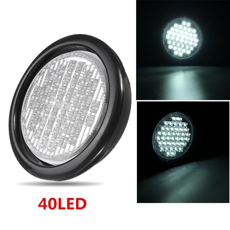 2019 4 Inch 40led Round Waterproof Led Truck Lights Dc 12v 4 Inch 40led Round Waterproof Led Truck