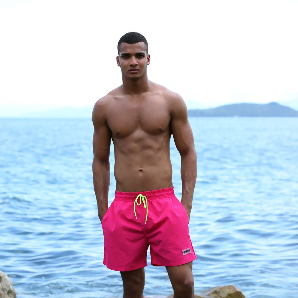 African Kente Print Beach Shorts Men Sports Underwear Swimwear