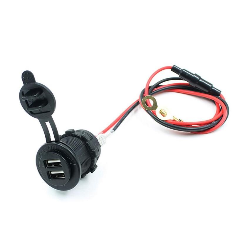 Moto 2 Cargador de enchufe USB Adaptador de corriente Toma Cargador teléfono