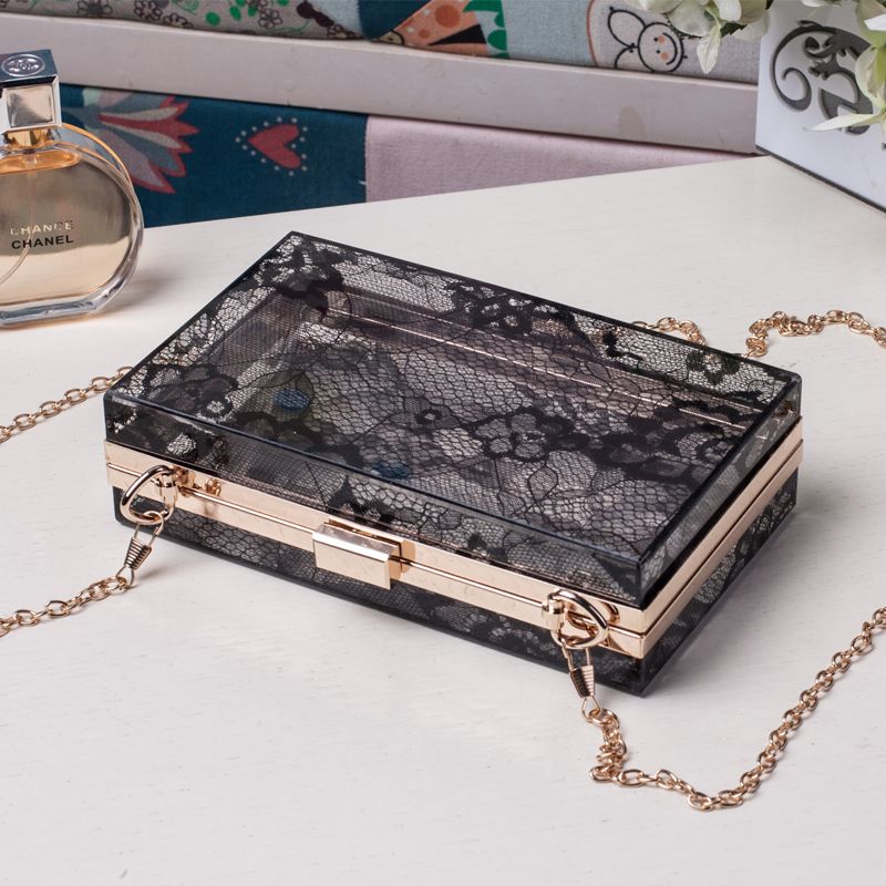lace clutch