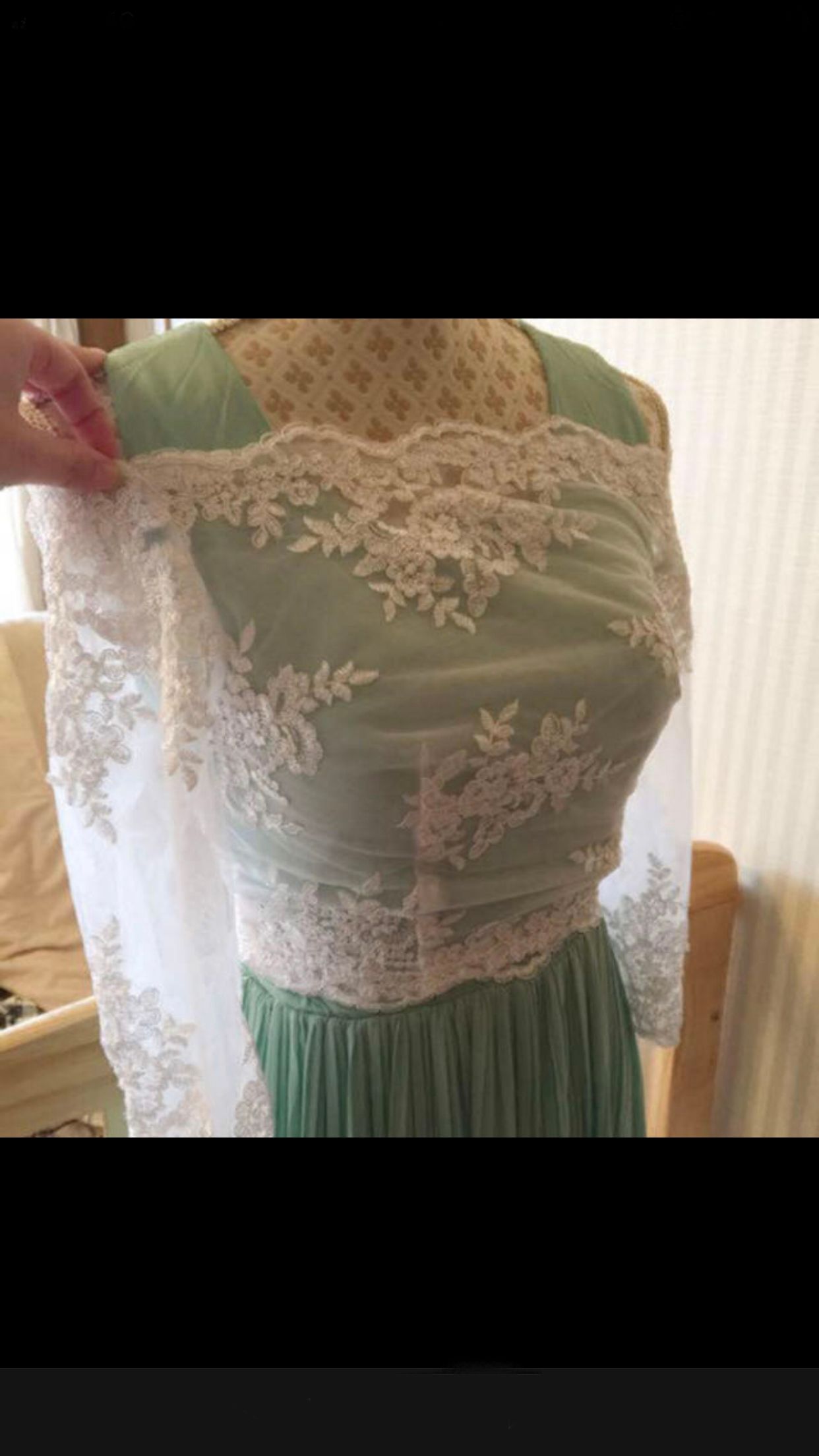 half sleeve organza wedding wrap