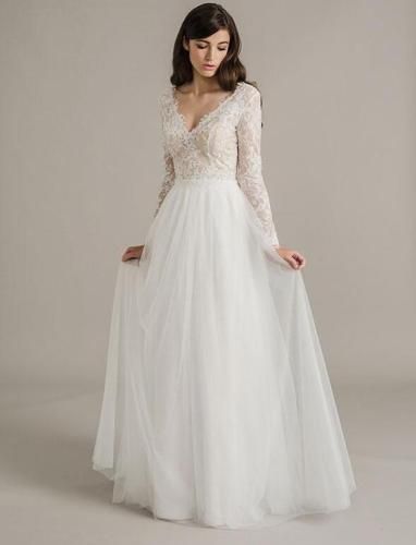 robe country blanche