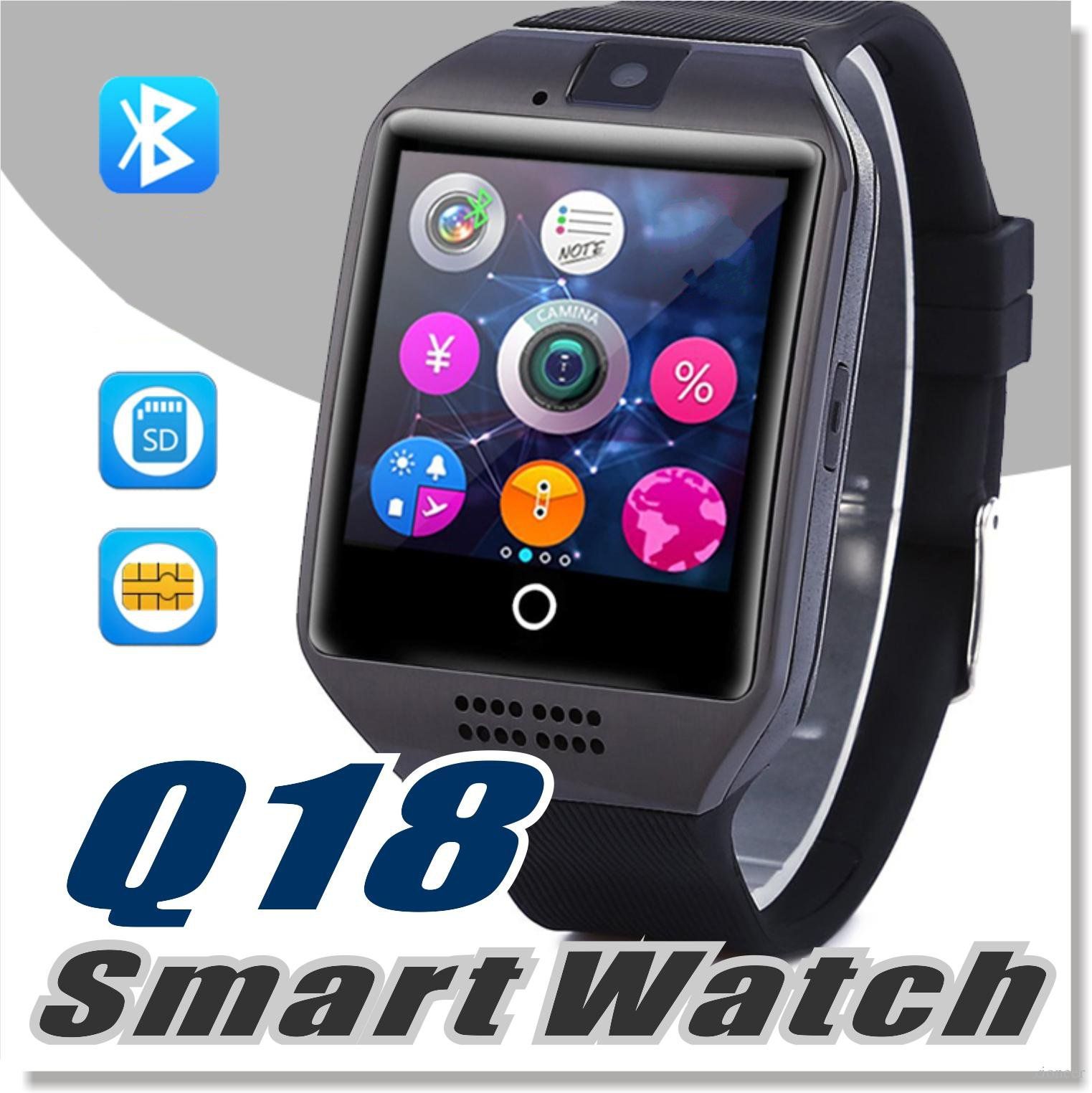 Compre Q18 Smart Watch Para Telefones Android Barato Smartwatch Bluetooth  Com Câmera Q18 Suporte Original Tf Sim Slot Para Cartão De Conexão  Bluetooth De Chinastore001, $44,63 | Pt.Dhgate.Com