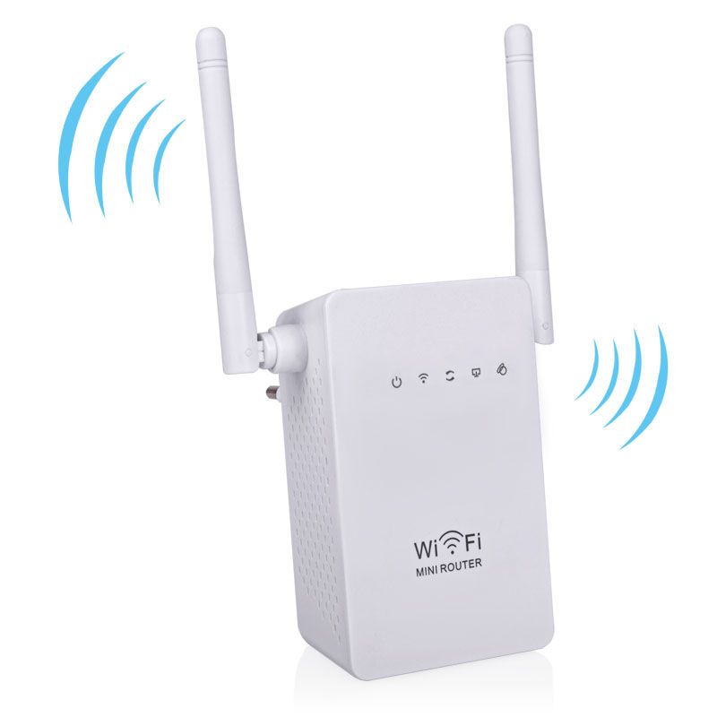 Gevlekt Scorch Ruwe slaap New WIFI Repeater Router 300M Dual Antennas Signal Booster Wireless N Wifi  Repeater 802.11N/B/G Network Roteador Wifi EU US Plug From Livingaids,  $14.58 | DHgate.Com