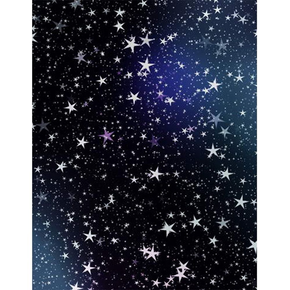 2019 5 x 7 ft dark blue night sky stars background fabric children kids birthday photography backdrop studio picture shooting wallpaper from star backgrounds