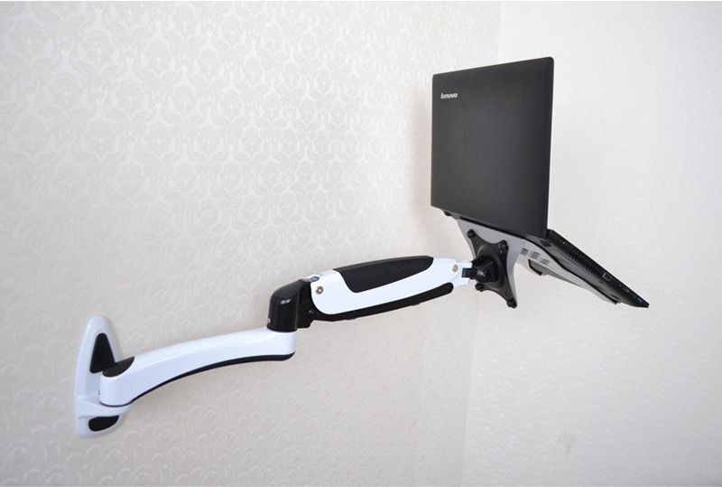 2021 Wall Mount Laptop Holder Gas Spring Arm Aluminum Alloy Full Motion 10 15 Inch Stand Lapdesk From Brantingluo 62 32 Dhgate Com 2021 Wall Mount Laptop Holder Gas, Laptop Wall Mount Arm