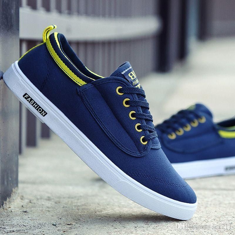 Acquistare Sesso Autunno Traspirante Scarpe Di Tela Uomini Il Tempo Libero Scarpe  Di Stoffa Studenti Maschi Scarpe Sportive Antiscivolo Scarpe Da Uomo  Economico | Consegna Veloce E Qualità | It.Dhgate