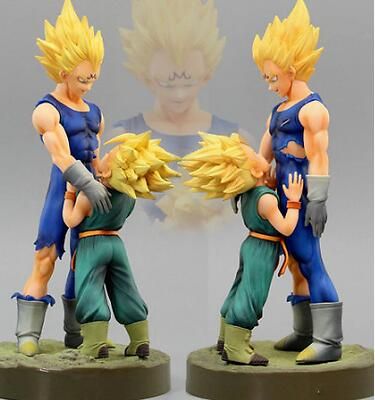 21 Dragon Ball Z Dramatic Showcase 4th Season Super Saiyan Vegeta And Trunks Figure Collectible Model Toy With Box 21cm From Zmshop 44 13 06 Dhgate Com