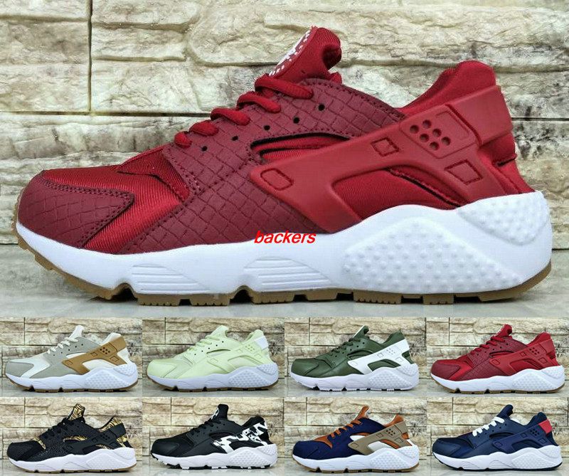 red huaraches women's size 9