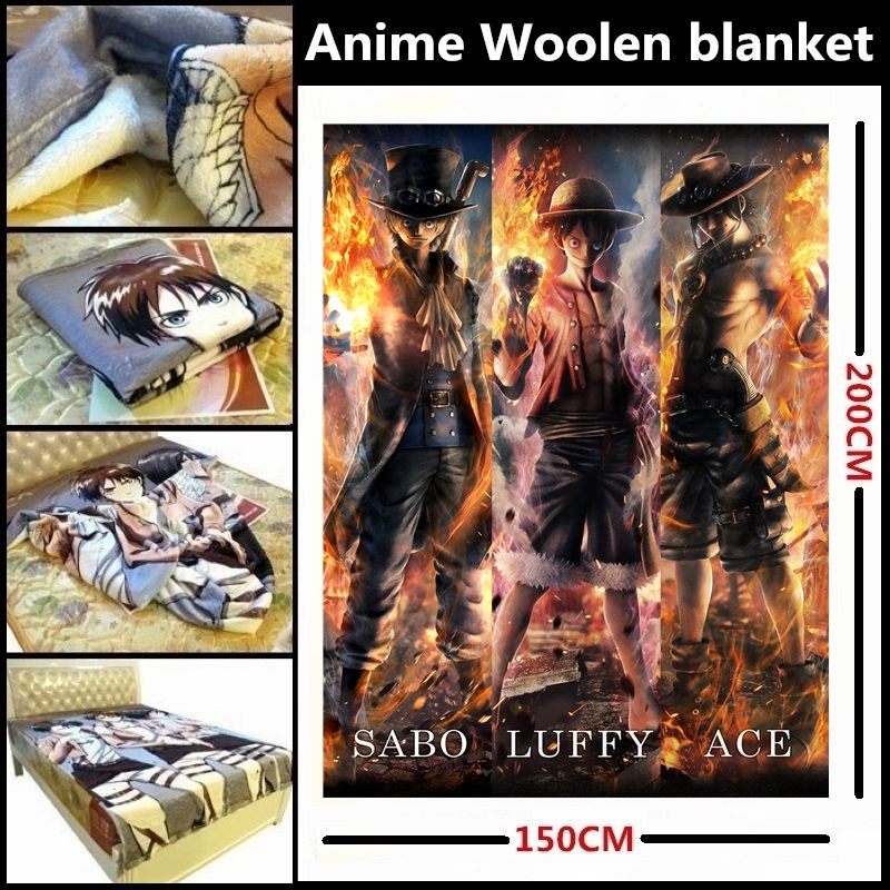 21 Anime One Piece Luffy Ace Sabo Zoro Nami Sanji Robin Chopper Usopp Franky Combustion Edition Beautiful Velveteen Woolen Blanket Bed Linings From Fangcheng18 45 23 Dhgate Com