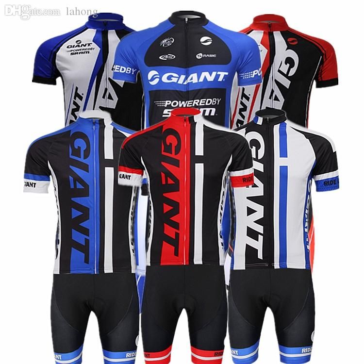 Wholesale Fast Delivery 2015 GIANT Team Cycling Clothing Short Sleeve