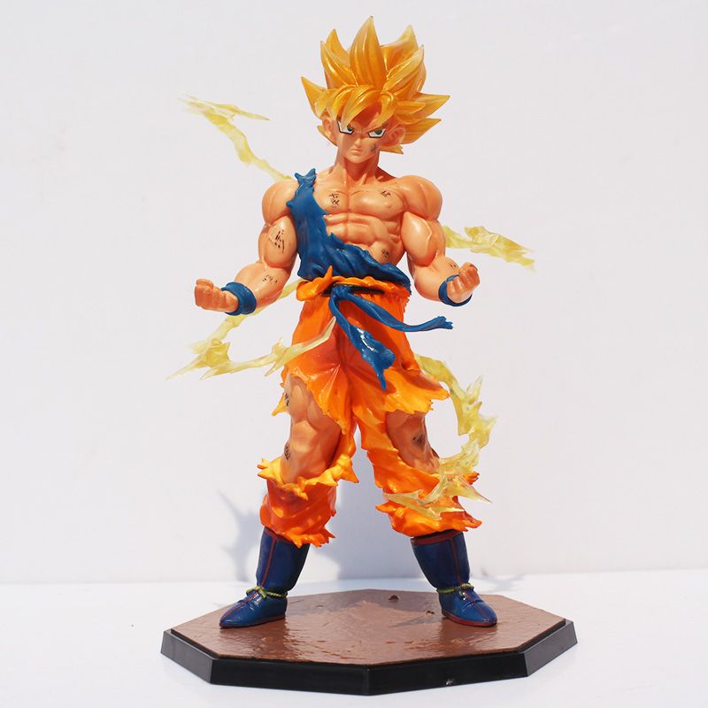 Dragon ball Dragon Ball Z Super Saiyan Son Goku PVC Figura de Acción Goku  Figuras Colección