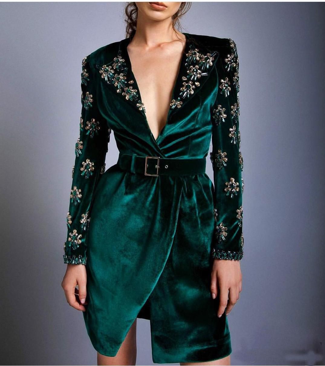 green velvet dress outfit