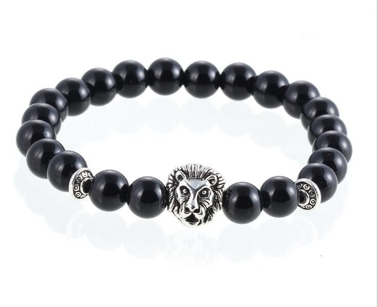 Silver Lion and Bright Beads