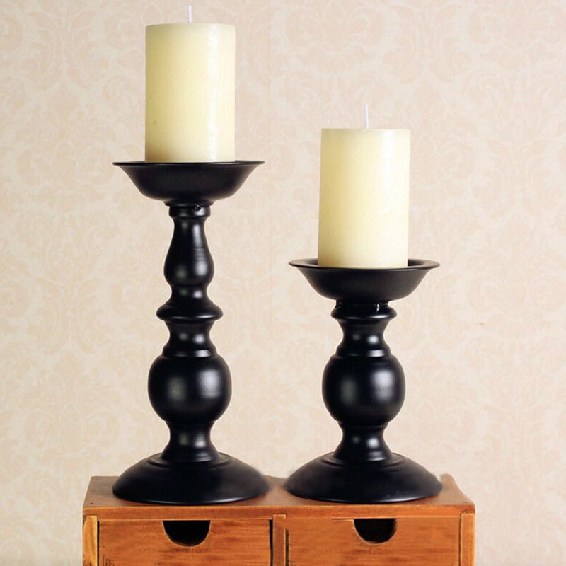 Best Selling Iron Candlestick Retro Style Candle Holders Wedding Candle Holder Party Supplies