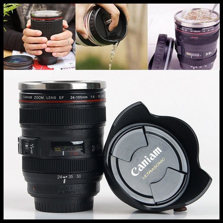 coffee mug lens cup