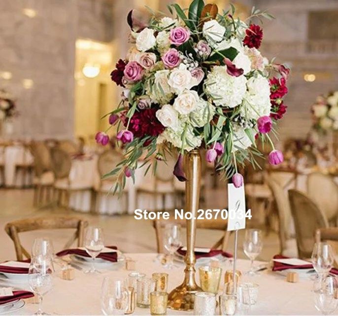 New Style Wedding Flower Stand Centerpiece With Flower Bowl