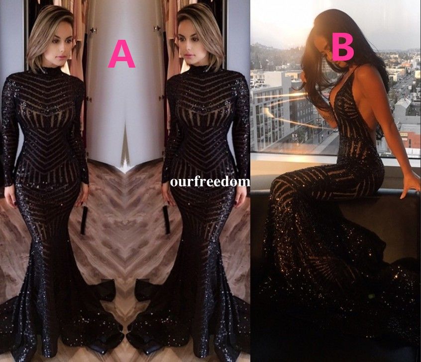 michael costello black dress