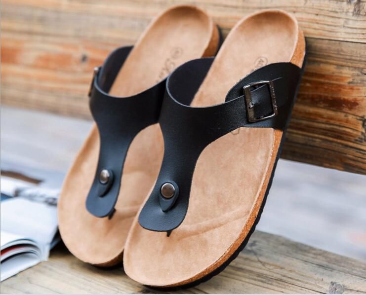 cowhide sandals