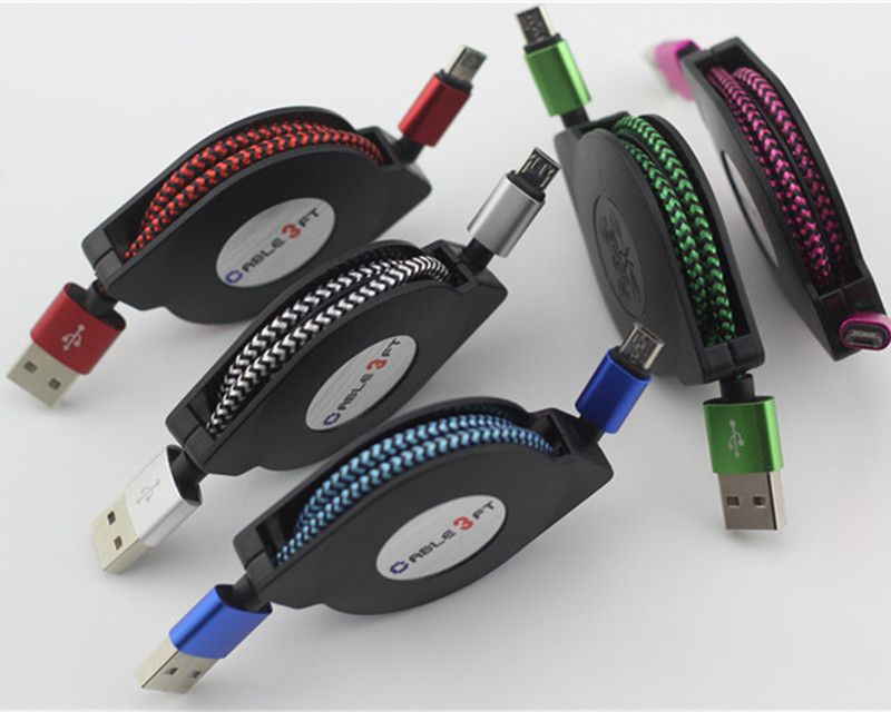 retractable usb cable