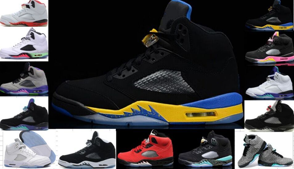 High Quality Red Suede CDP White Cement 5s Basketball