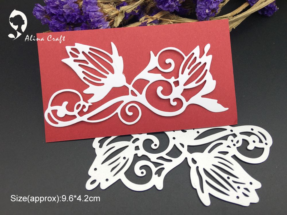 2019 metal cutting dies hibiscus flower vine scrapbook card paper hibiscus flower paper punch